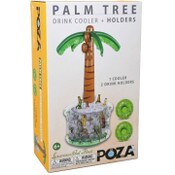 Wholesale - POZA - PALM TREE ISLAND DRINK COOLER & 2pc PALM TREE DRINK HOLDER C/P 10